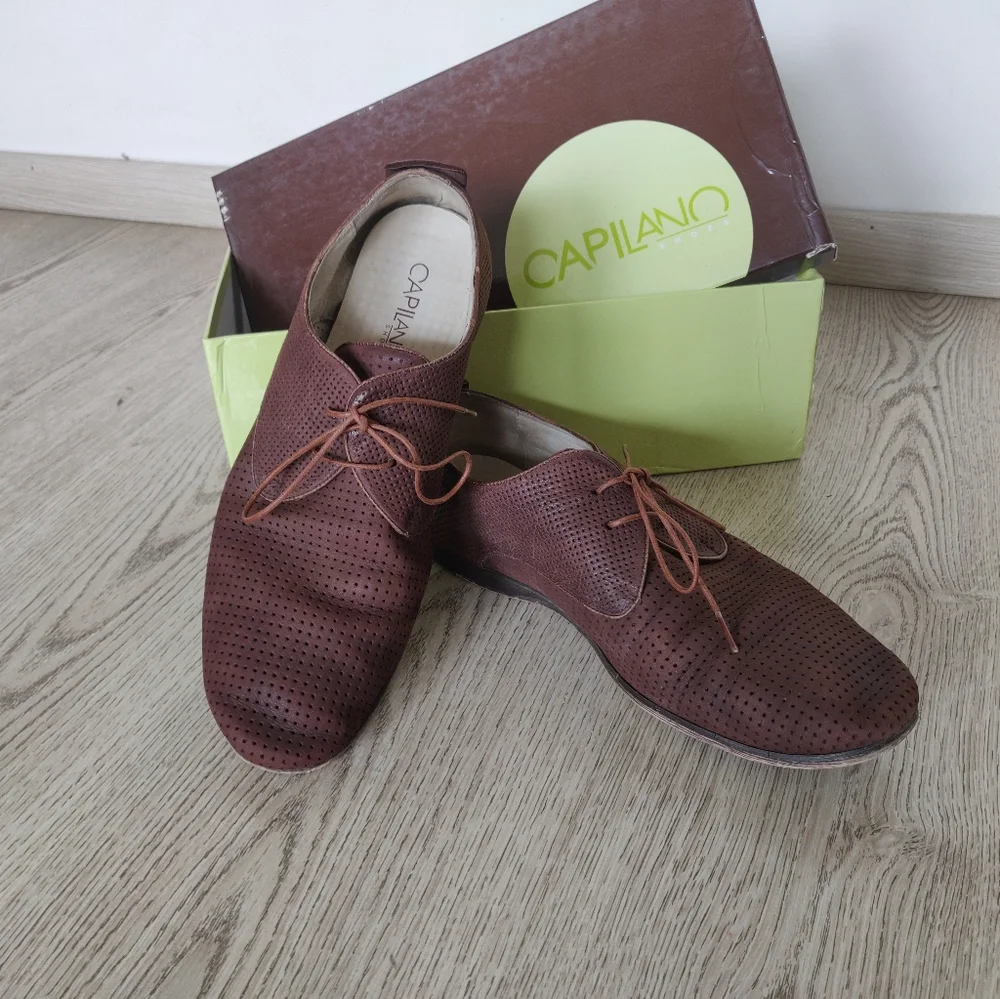 Genuine Leather Men Nubuck Shoes - Picture 3 of 9